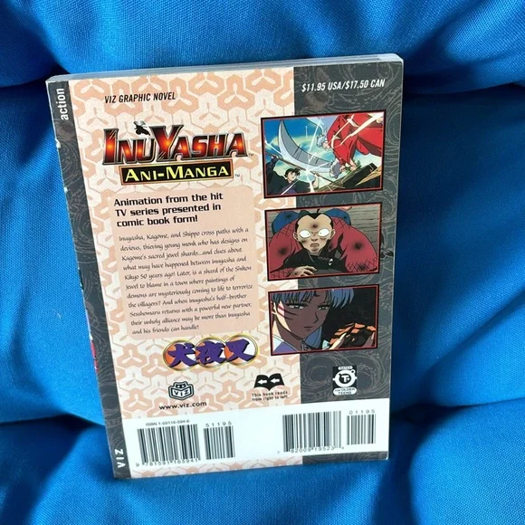 Inuyasha Volume  6 By Rumiko Takahashi Ani - Manga Color Comic - Picture 2 of 6